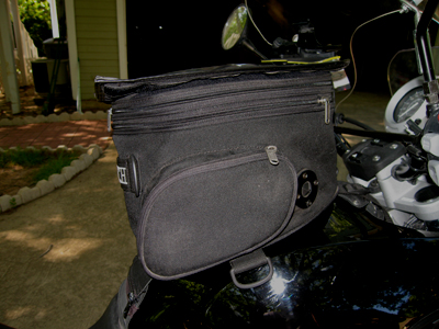 Touratech bag before modifications